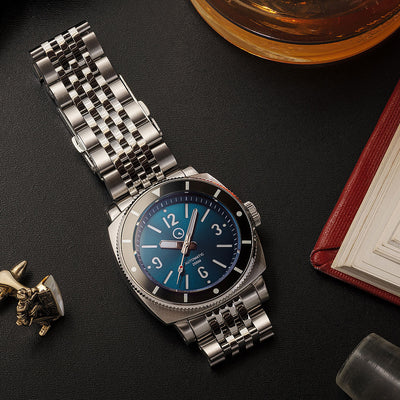 Islander Blue-Green Sandwich Dial ISL-79