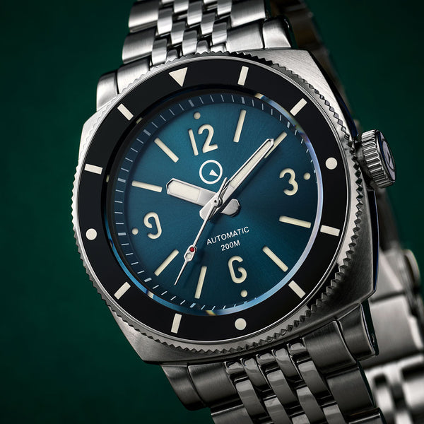 Islander Blue-Green Sandwich Dial ISL-79