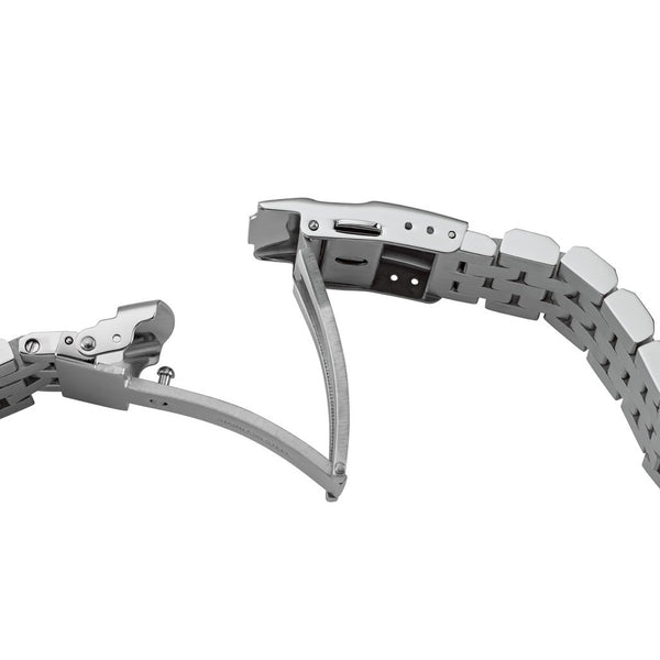 Islander Watch 22mm Brushed Angular Bracelet for Seiko SKX007 SKX009 #BRAC-15