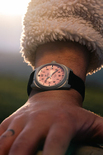 Formex Field 40mm Coho Salmon Leather