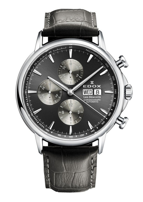 Edox Les Bemonts Chronograph Automatic 01120 3 GIN