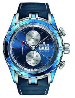 ブルドック Edox Grand Ocean Chronograph Automatic 01121 357B BUIN