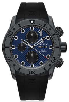 Edox Chronoffshore-1 Carbon Chronograph Automatic 01125 CLNGN BUNN