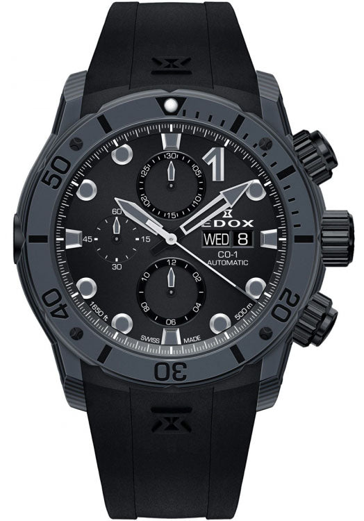 Edox Chronoffshore-1 Carbon Chronograph Automatic 01125 CLNGN NING