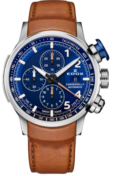 Edox Chronorally Automatic 01129 TBUCBR BUBR - SeriousWatches.com