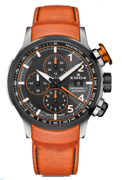 Edox chronorally orange hotsell