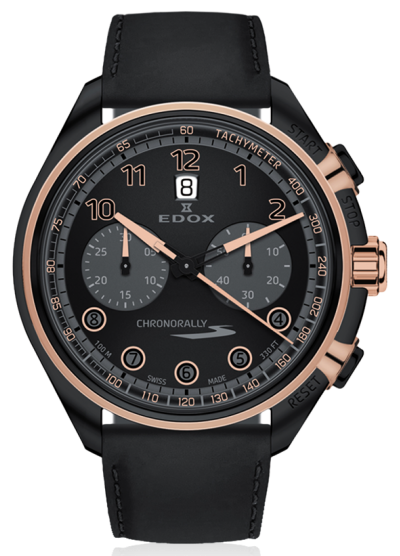 Edox Chronorally-S Chronograph Automatic 08005 37NRCN NNR Edox Chronorally-S Chronograph Automatic 08005 37NRCN NNR