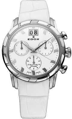 ユキエ Edox Women's Air Royal Chronograph 10018 3 AIN