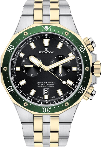 Edox delfin chronograph clearance