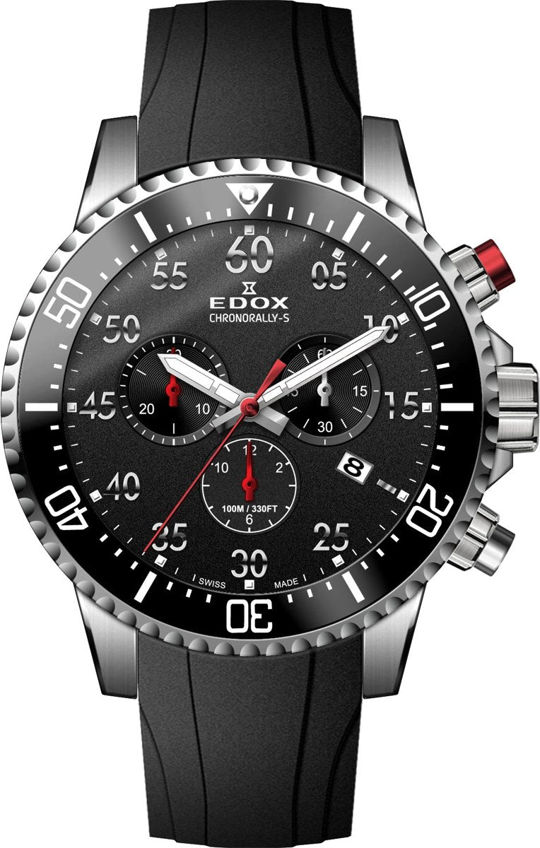 Edox Chronorally-S Chronograph 10227 3CA NBN