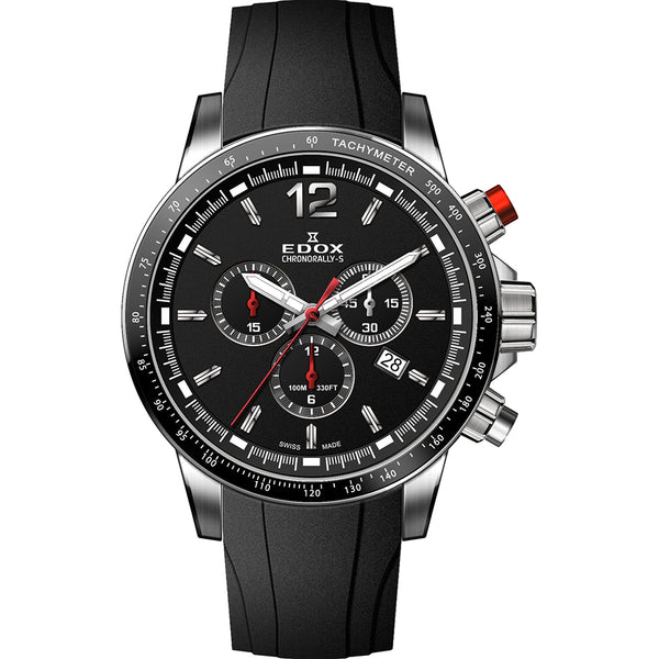 Edox Chronorally-S Chronograph 10229 3CA NIN - SeriousWatches.com
