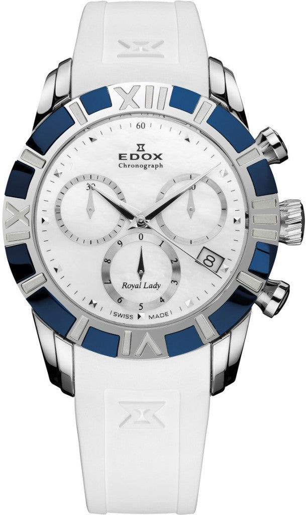 Edox Royal Lady Chronograph 10405 357B NAIN