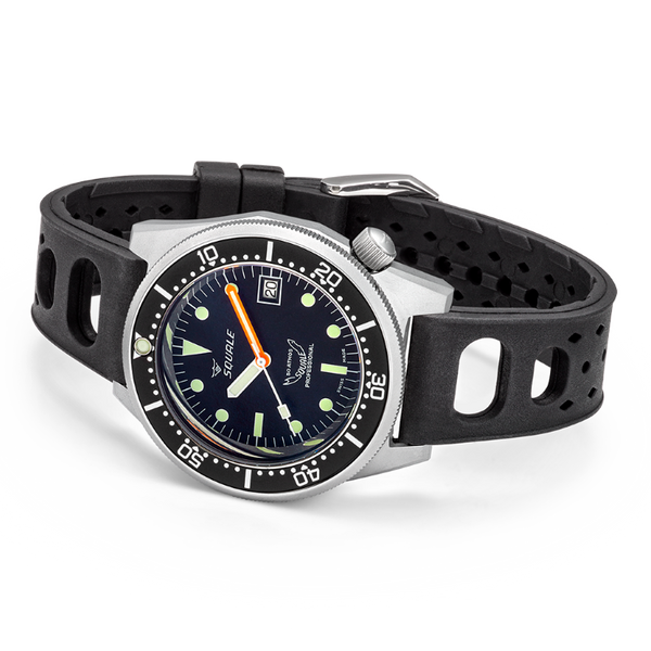 Squale 50 Atmos Black Blasted 1521-026/A 1521BKBL.NT