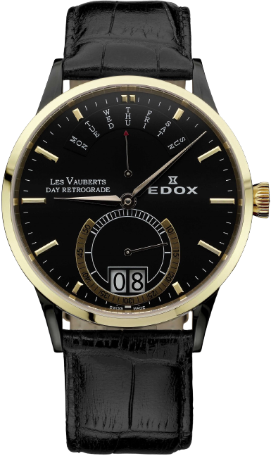 Edox Les Vauberts Retrograde 34001 357RN NIR (B-stock)