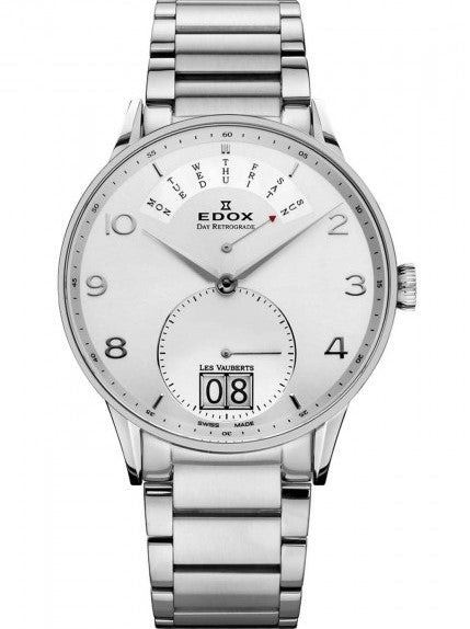 Edox Les Vauberts Day Retrograde 34006 3A ABN