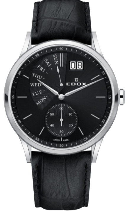Edox Les Vaubert Date Retrograde 34500 3 NIN