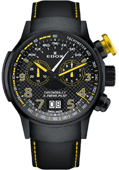 Edox Chronorally Chronograph 38001 TINNJ NJ3 - SeriousWatches.com
