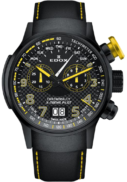 Edox Chronorally Chronograph 38001 TINNJ NJ3