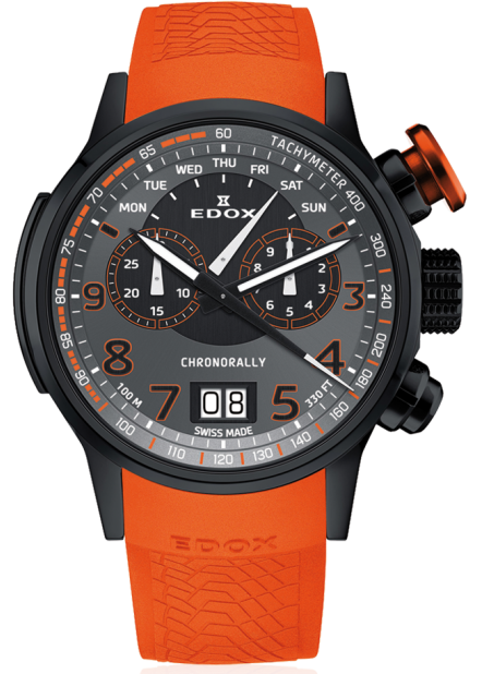 Edox Chronorally Chronograph 38001 TINNO3 NO3