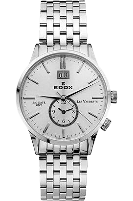 Edox Les Vauberts GMT Big Date 62004 3 AIN