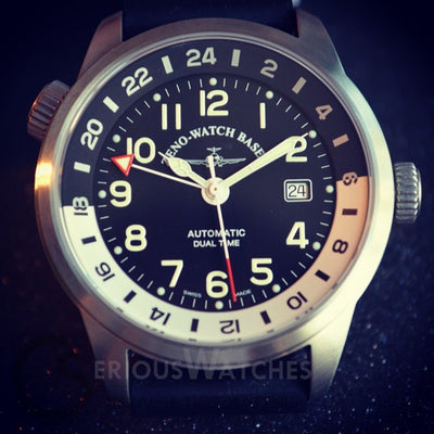 Zeno-Watch Basel Fellow GMT Dual Time 6304GMT-a1