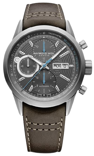 Jhdx Raymond Weil Freelancer Jimi Hendrix Limited Edition 7730-STC-JHDX1 ...