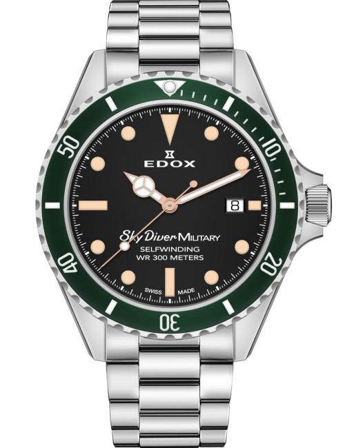 Edox SkyDiver Military Limited Edition 80112 3VM NIBEI
