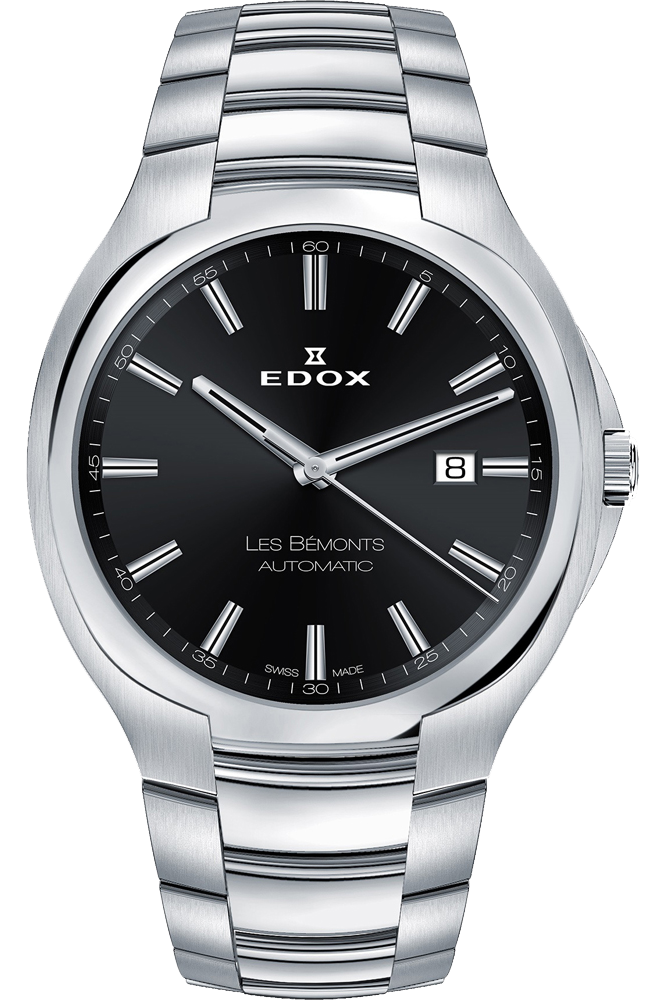 Edox Les Bémonts Ultra Slim Date Automatic 80114 3 NIN