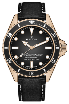 Edox SkyDiver Military Limited Edition 80115 BRZN NDR