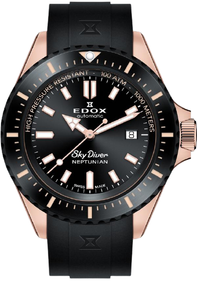 Edox Skydiver Neptunian Automatic 80120 37RNNCA NIR Edox Skydiver Neptunian Automatic 80120 37RNNCA NIR
