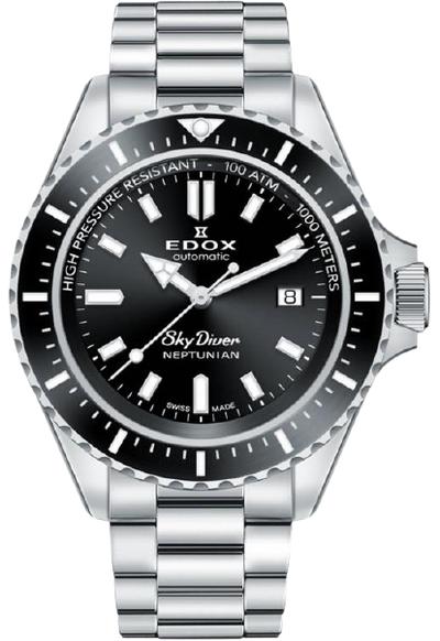 Edox Skydiver Neptunian Automatic 80120 3NM NIN SeriousWatches