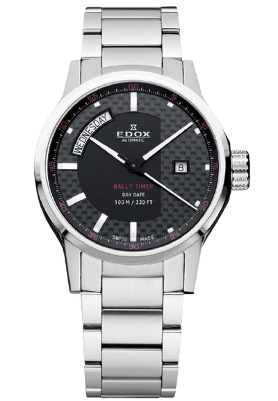 Edox WRC Day Date Rally Timer Automatic 83009 3 NIN (B-stock)
