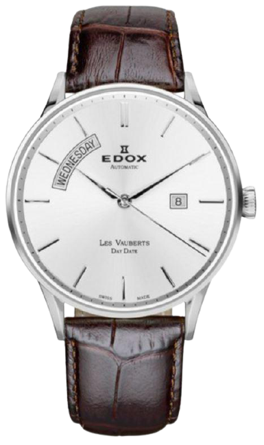 Edox Les Vauberts Day Date Automatic 83010 3B AIN (Display)