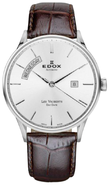 Edox Les Vauberts Day Date Automatic 83010 3B AIN (Display