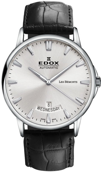 Edox Les Bemonts Day Date Automatic 83015 3 BIN - SeriousWatches.com
