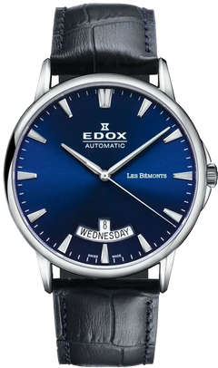 Edox Les Bemonts Day Date 83015 3 BUIN - SeriousWatches.com