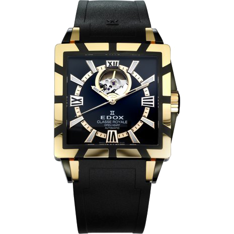 Edox Classe Royale Open Heart Automatic 85007 357RN NIR