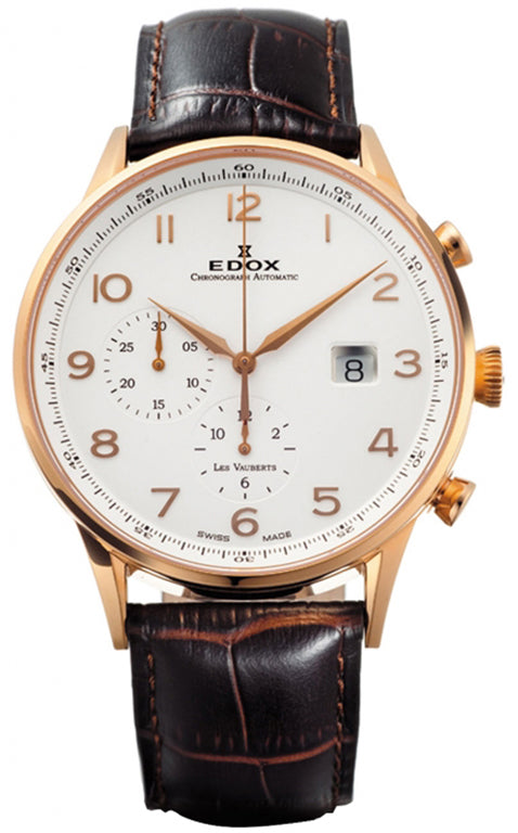 Edox Les Vauberts Chronograph Automatic 91001 37R ABR Edox Les Vauberts Chronograph Automatic 91001 37R ABR