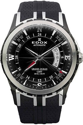 Edox Grand Ocean GMT Automatic 93004 357N NIN - SeriousWatches.com