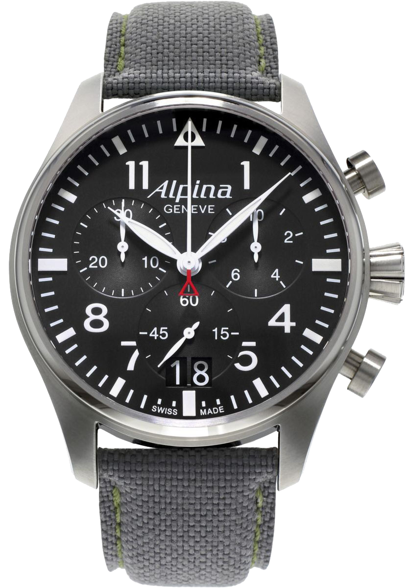Alpina Startimer Pilot Big Date AL-372B4S6