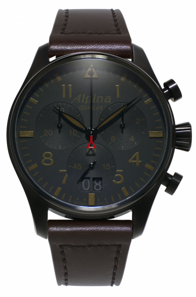 Alpina Startimer Pilot Big Date AL-372BBG4FBS6 - SeriousWatches.com