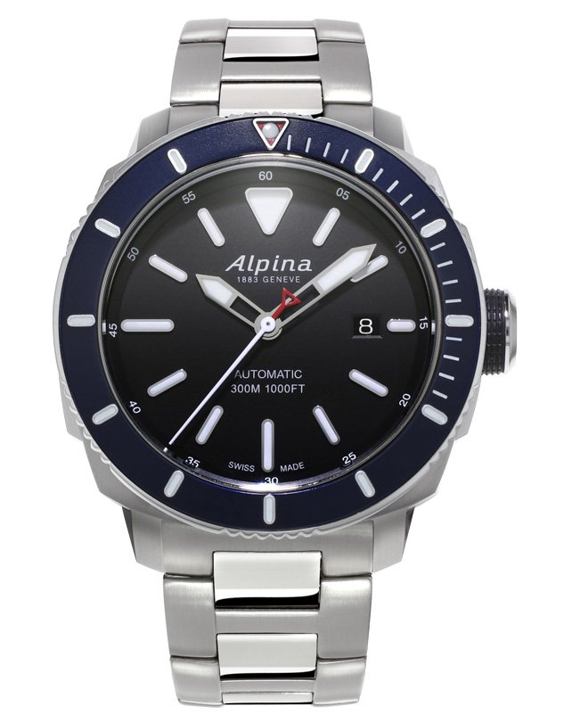 Alpina Seastrong Diver 300 AL-525LBN4V6B - SeriousWatches.com