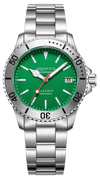 Aquatico Dolphin 39mm Automatic Dive Watch Green