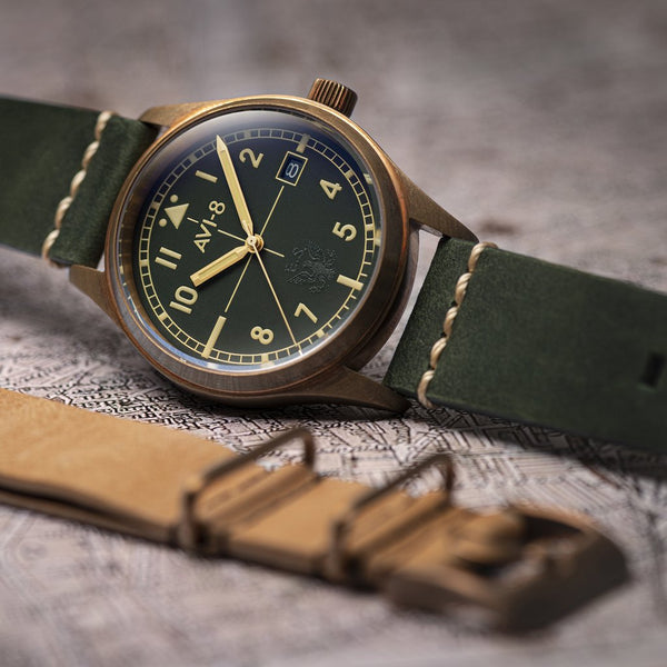 AVI-8 Eagle Squadron Bronze Automatic AV-4071-03