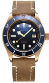 Aquatico Bronze Sea Star Blue Ceramic Bezel