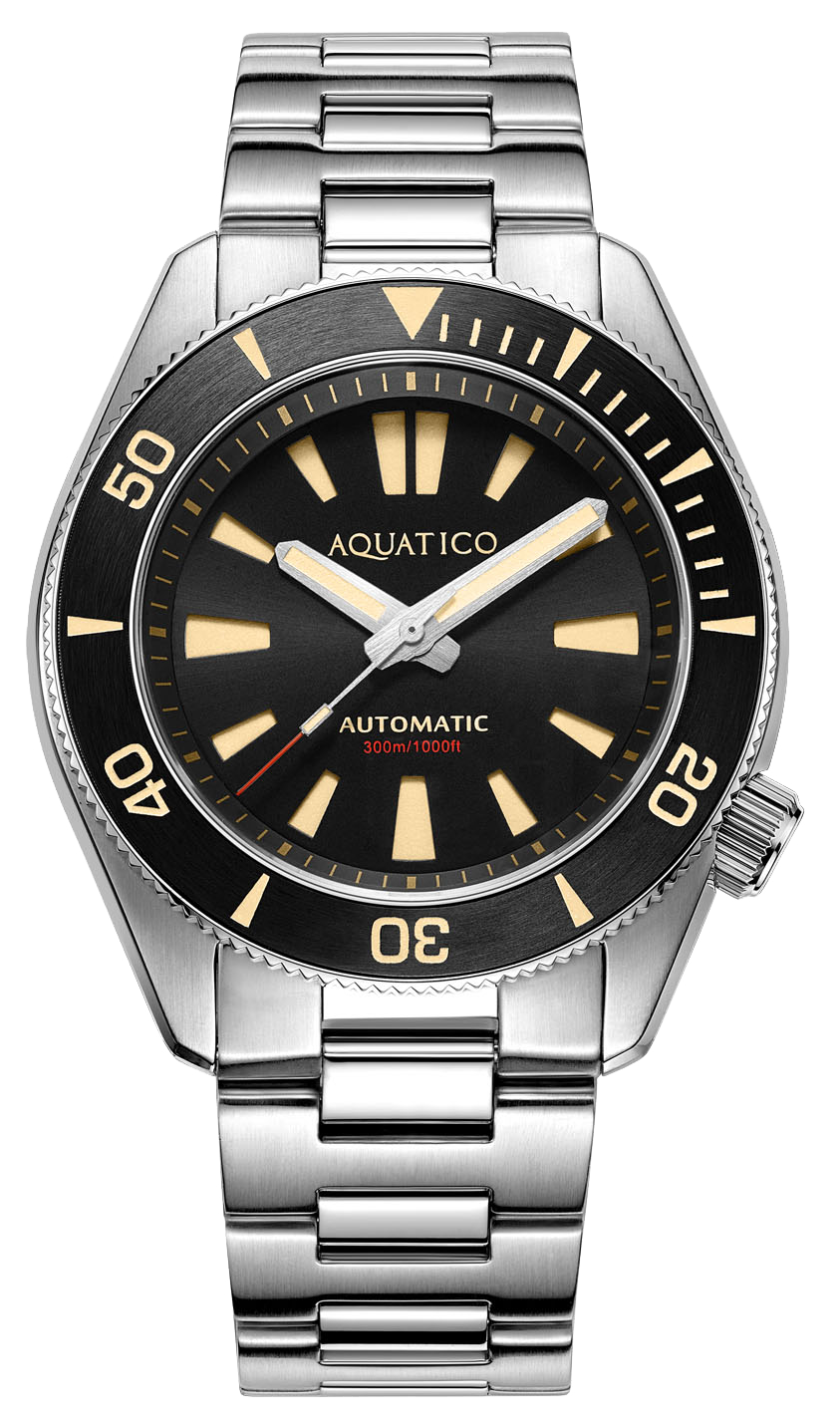 Aquatico Poseidon Black Ceramic Bezel