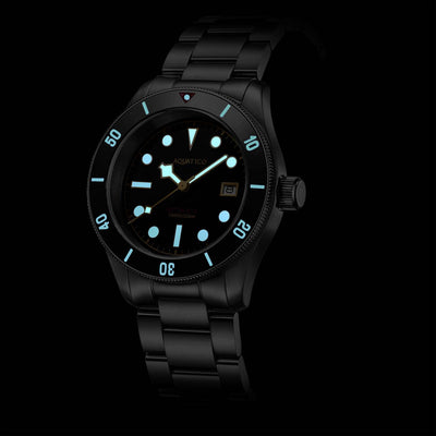 Aquatico Sea Star V2 Blue Pepsi Bezel Snowflake