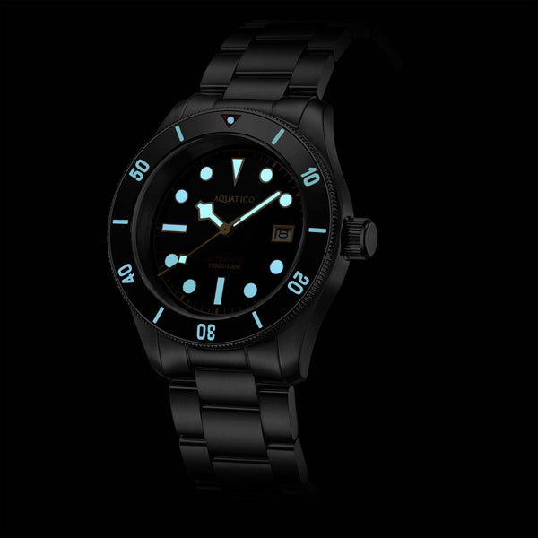 Aquatico Sea Star V2 Blue Pepsi Bezel Snowflake