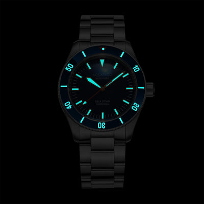 Aquatico Sea Star V2 Green Ceramic Bezel