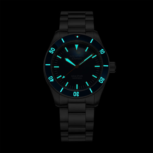 Aquatico Sea Star V2 Green Ceramic Bezel